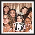 Load image into Gallery viewer, 15th birthday photo booth prop