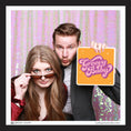 Load image into Gallery viewer, 'Groovy Baby' photo booth prop sign by Lush Party Studio