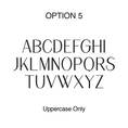 Load image into Gallery viewer, font OPTION 5