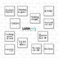 Load image into Gallery viewer, glam vogue classy photo booth prop signs
