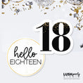 Load image into Gallery viewer, MILESTONE BIRTHDAY - 18TH - PROP SET
