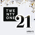 Load image into Gallery viewer, MILESTONE BIRTHDAY - 21ST - PROP SET