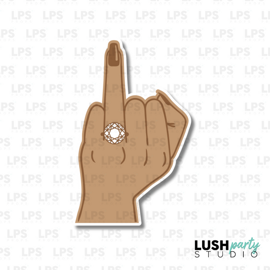 RING FINGER - BROWN