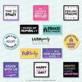 Load image into Gallery viewer, Animal rescue pet adoption photo booth prop signs Set by Lush Party Studio