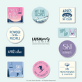 Load image into Gallery viewer, après-ski winter photo booth prop signs