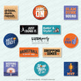 Load image into Gallery viewer, photo booth props for basketball-themed sports events and parties by lush party studio