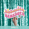 Load image into Gallery viewer, Bad bunny bebecita bebesota Photo booth prop word sign