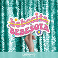 Load image into Gallery viewer, Bad bunny bebecita bebesota Photo booth prop word sign
