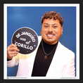 Load image into Gallery viewer, Man holding a puerto rican boricua prop sign by lush party studio