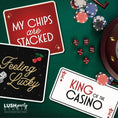 Load image into Gallery viewer, casino photo booth props for casino royale or las vegas themed events