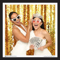 Load image into Gallery viewer, dollar bills fan prop and heart-shaped sunglasses