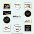 Load image into Gallery viewer, Grand Opening props for small businesses, store openings, and events black and white gold