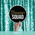 Load image into Gallery viewer, Prop sign with 'Grooms Squad' text by Lush Party Studio