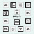 Load image into Gallery viewer, Collection of black and white photo booth props with humorous text for weddings, parties and celebrations by Lush Party Studio.