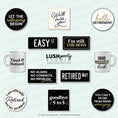 Load image into Gallery viewer, Set of retirement photo booth prop signs with funny retirement party sayings.