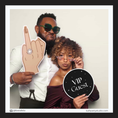 Load image into Gallery viewer, engagement ring finger photo booth prop by lush party studio