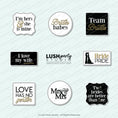 Load image into Gallery viewer, Set of same-sex themed photo booth props for women classy and elegant lesbian wedding props by lush party studio
