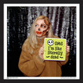 Load image into Gallery viewer, Halloween photo booth prop signs against by lush party studio