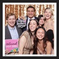Load image into Gallery viewer, Group of people posing with summer themed props in a photo boothby lush party studio