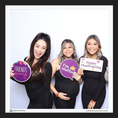 Load image into Gallery viewer, Three women holding thanksgiving photo booth prop signs by lush party studio