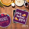 Load image into Gallery viewer, photobooth props with 'Friendsgiving' and 'Pies Before Guys' text by lush party studio
