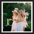 Load image into Gallery viewer, Three women at a party with drinks and a 'Til Death Do Us Party' wedding prop sign by lush party studio