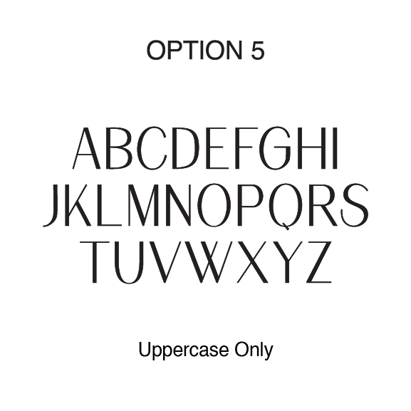 font OPTION 5