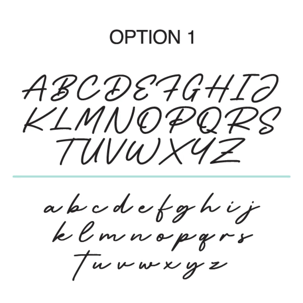 font OPTION 1