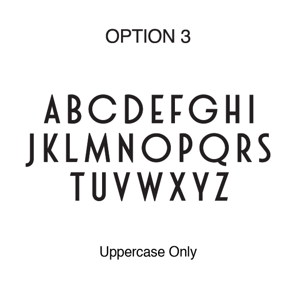 font OPTION 3
