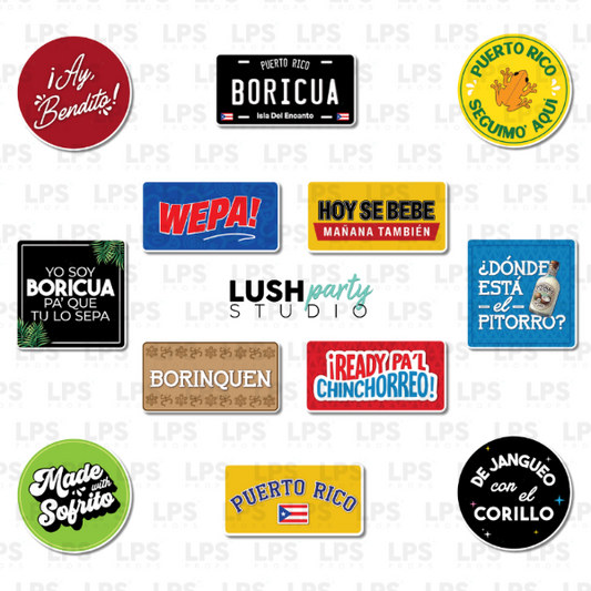  Puerto Rican photo booth prop signs