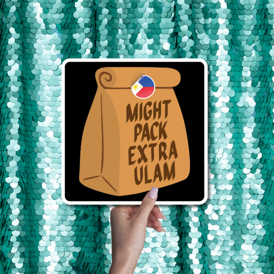 MIGHT PACK EXTRA ULAM FILIPINO PHOTO BOOTH PROPS