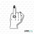 Load image into Gallery viewer, RING FINGER - WHITE
