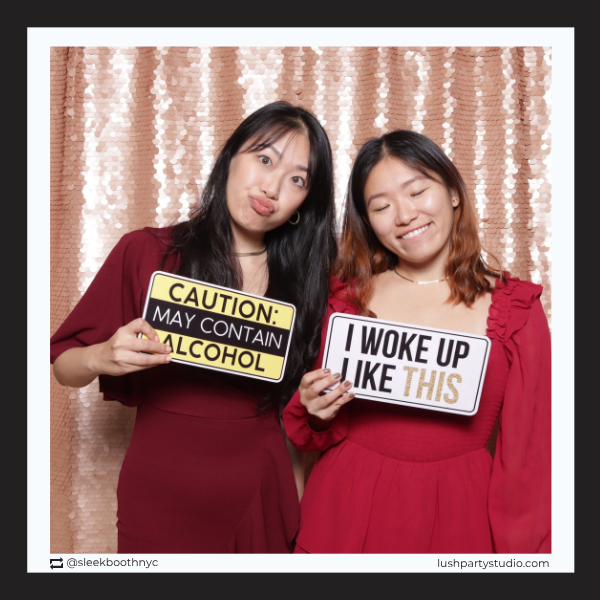 Alcohol theme props by lush party studio