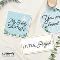 Load image into Gallery viewer, props for a baptism celebration, christening photo booth prop

