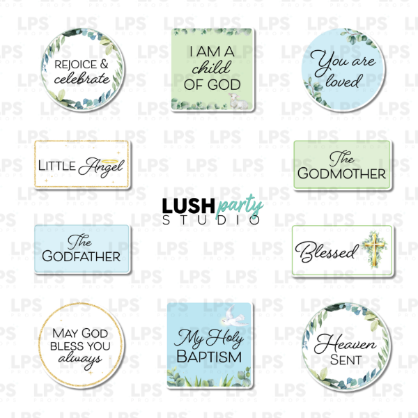 props for a baptism celebration, christening photo booth prop