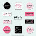 Load image into Gallery viewer, photo booth props for jewish bat mitzvah birthday parties by lush party studio
