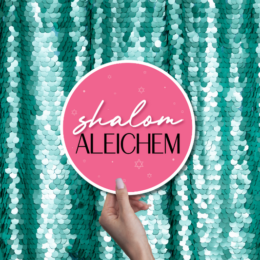 bat mitzvah photo booth prop bundle