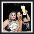Load image into Gallery viewer, Two women posing with a beer-themed prop and a 'Save Water, Drink Beer' sign.
