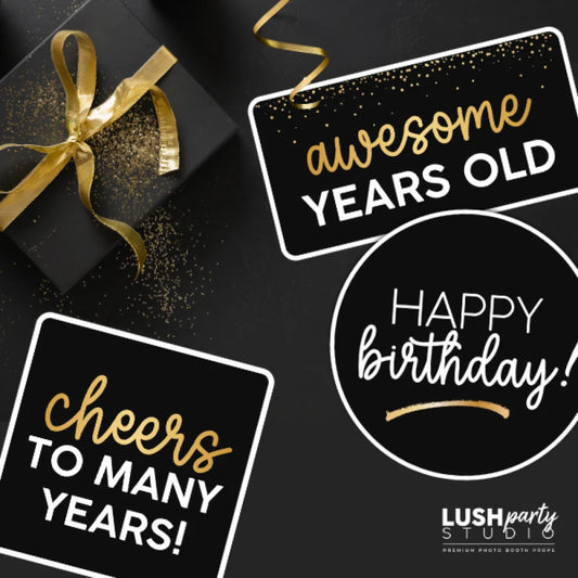 BIRTHDAY SET - PROP SET