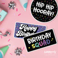 Load image into Gallery viewer, colorful birthday photo booth props for kids parties by lush party studio
