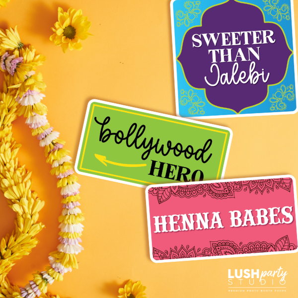 bollywood photo booth props for parties