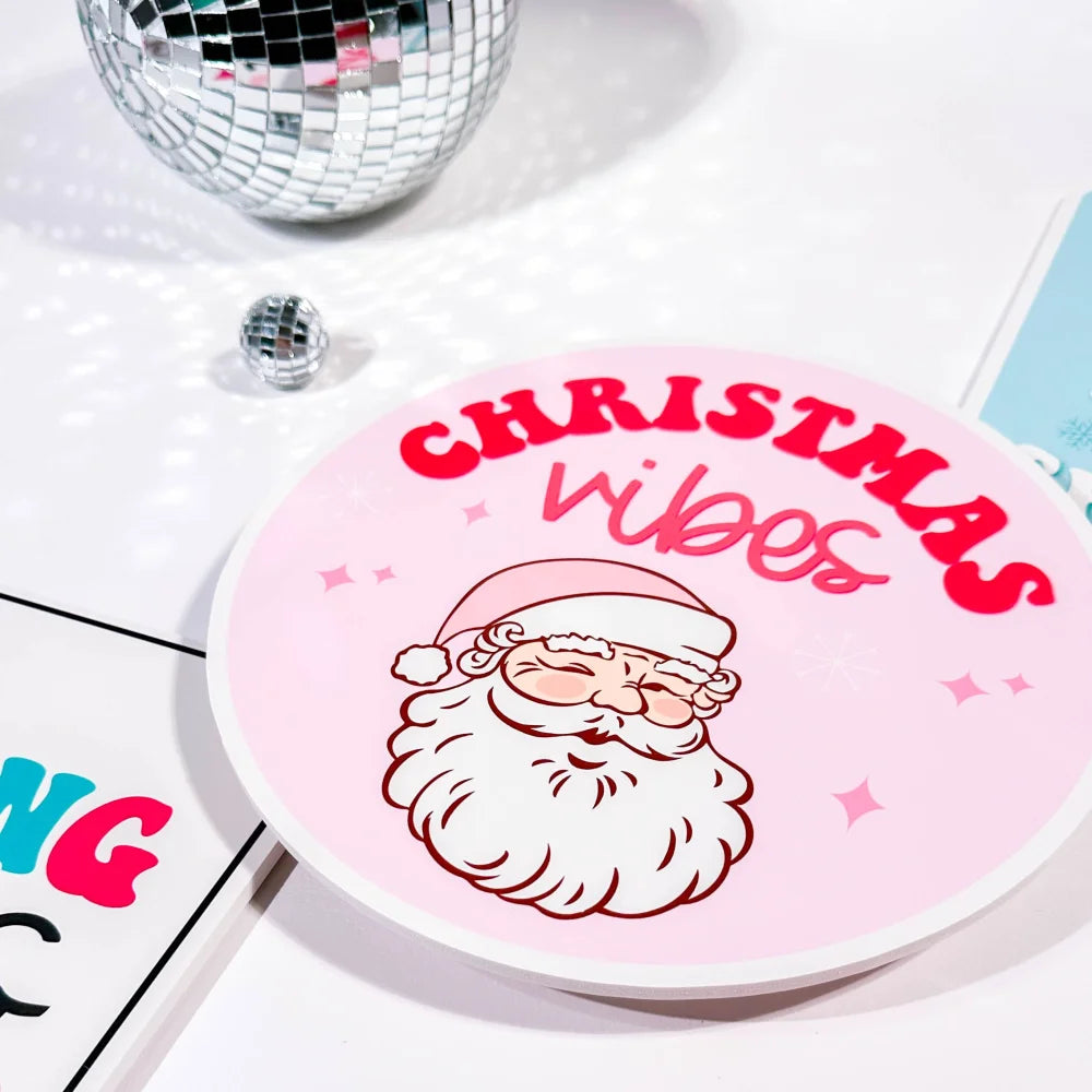 Candy Christmas Photo Booth Word Prop Signs by lush party studio