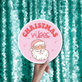 Load image into Gallery viewer, christmas vibes photo booth prop sign 
