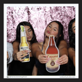 Load image into Gallery viewer, Two women holding cerveza beer bottle props by lush party studio
