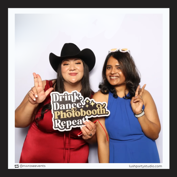 DRINK DANCE PHOTOBOOTH REPEAT - GOLD