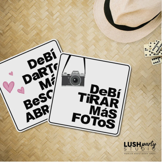 debi tirar mas fotos photo prop sign bad bunny