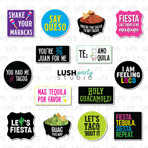 fiesta cinco de mayo photo prop bundle