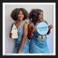 Load image into Gallery viewer, photobooth prop sign that says 'Poppin Bottles'.
