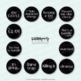Load image into Gallery viewer, glam vogue photo booth prop signs
