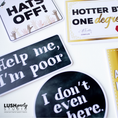 Load image into Gallery viewer, Collection of classy graduation photo booth props, congrats grad props set for grad party celebration
